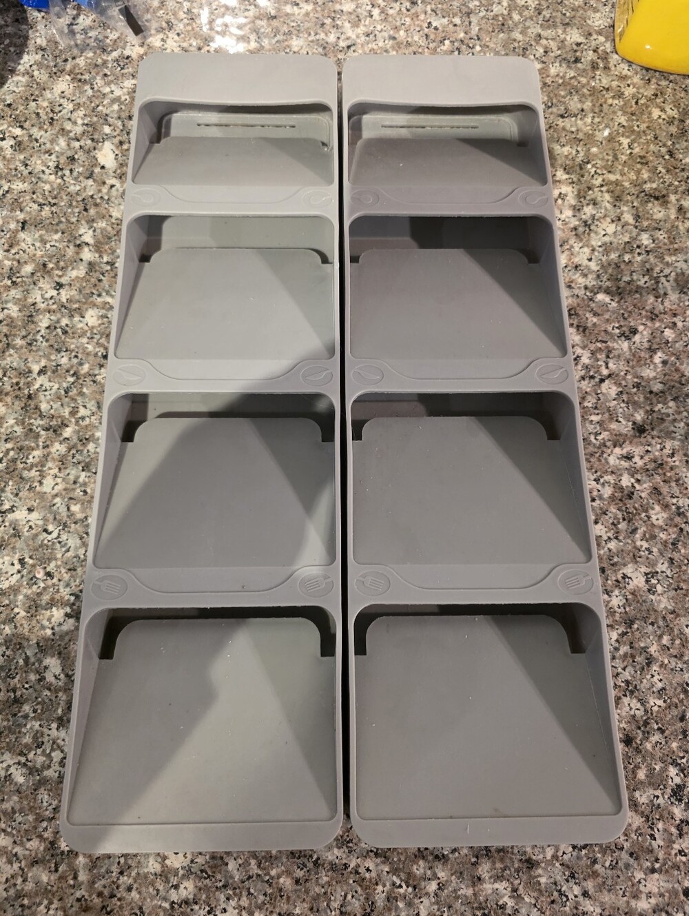 2 silverware drawer organizers - kitchen cutlery flatware utensils storage